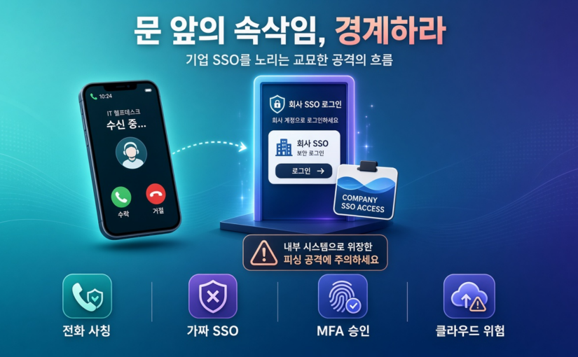 헬프데스크가 전화로 MFA 바꾸래요? SSO 비싱을 초보도 쉽게