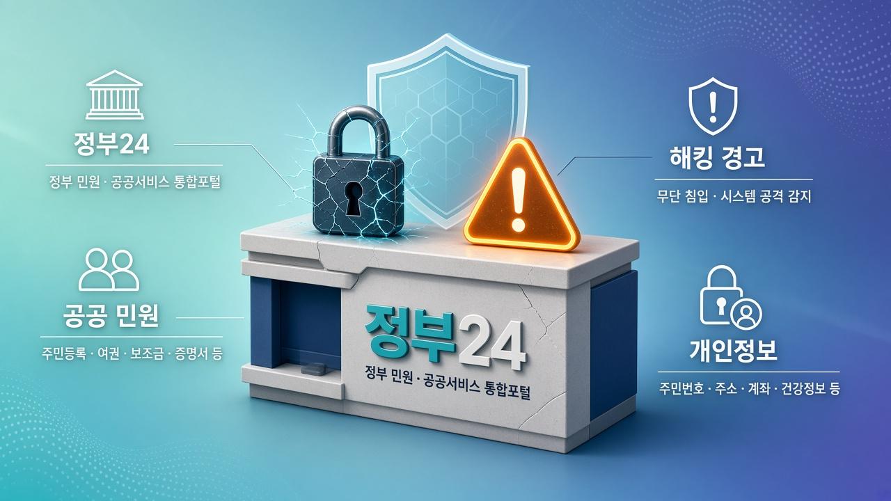 정부24 공공 민원 사이트 해킹 — 히어로