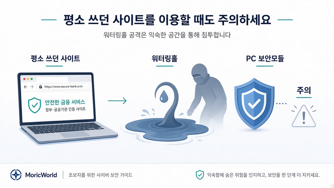 워터링홀·PC 보안모듈 주의 히어로