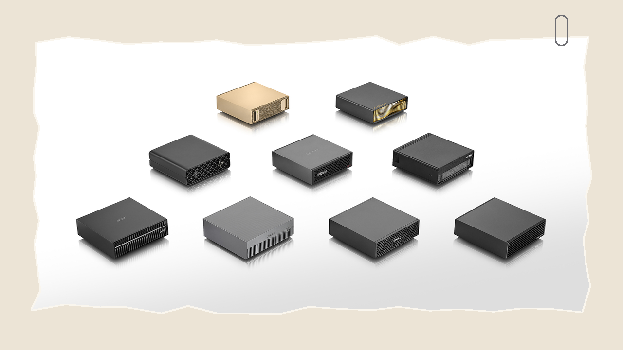 64GB 메모리와 그 옆의 작은 컴퓨터