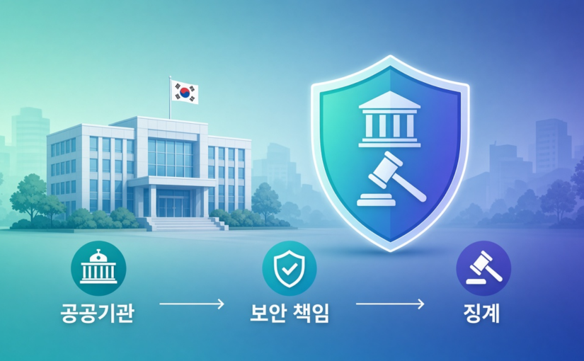 공공기관 해킹나면 기관장도 책임? 보안 징계 강화를 초보도 쉽게