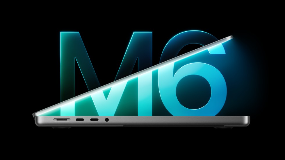 M6를 탑재한 새 맥북 프로 14형 (사진: Apple 제공)