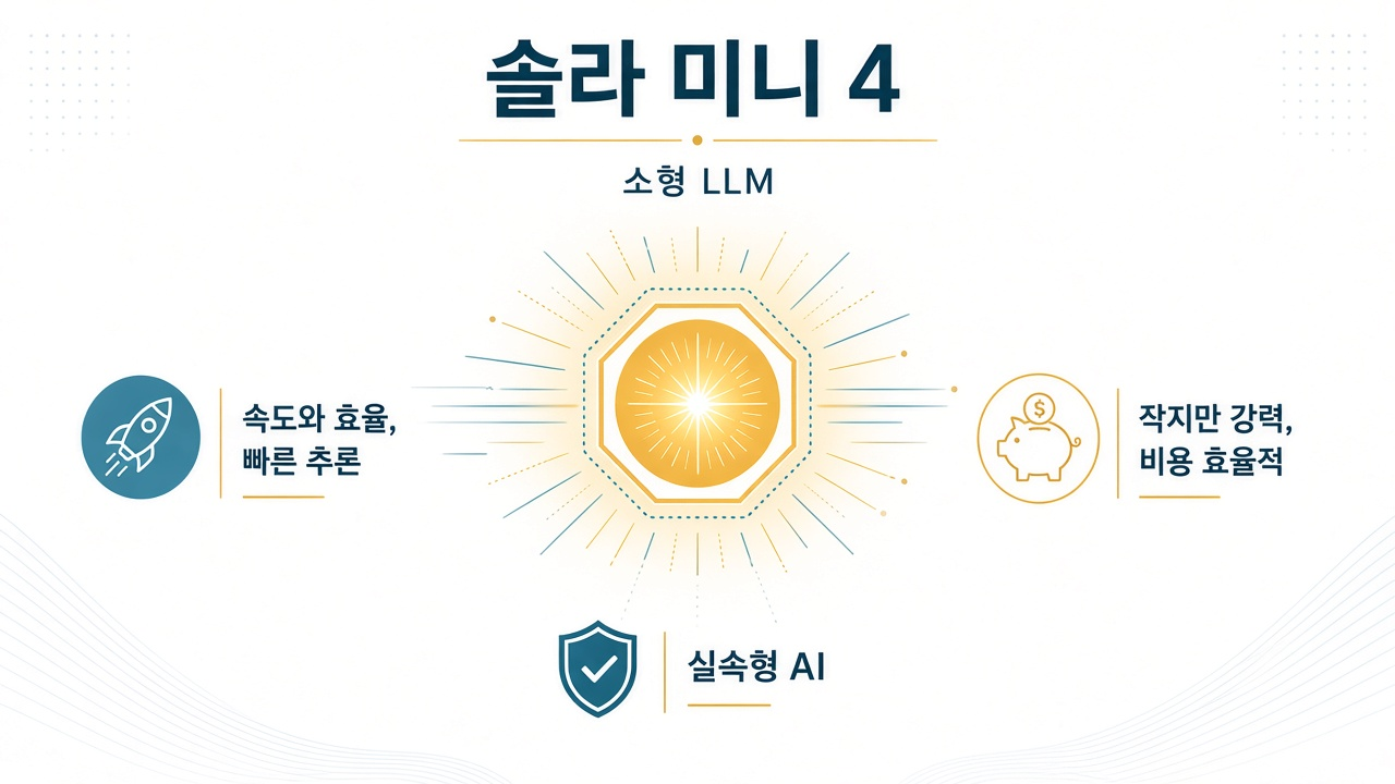 솔라 미니 4 히어로 — 소형·실속형 LLM